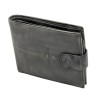 Portofel Barbati Piele Naturala Gri Vintage Micutz, 12.5x9.5cm, 8 Carduri, Compartiment Monede & Bancnote, Inchidere Capsa