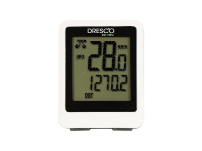 Computer bicicleta wireless Dresco, ciclometru 12 functii viteza, viteza medie/ maxima, distanta calatorie, distanta totala &amp;acirc;&amp;brvbar; foto