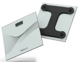 Cantar corporal Tesla BS103W, 180kg, baterii 2xAAA30x30cm, Alb