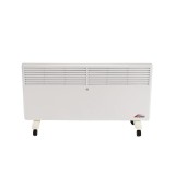 Incalzitor electric Leziter Asama 1250W/2500W, IP24, Aluminiu, Montat pe perete, 890x100x500mm