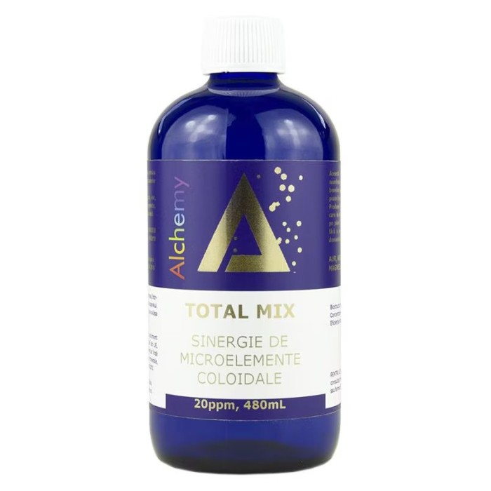 TOTAL MIX SINERGIE DE MICROELEM.COLOIDALE 20PPM &quot;ALCHEMY&quot; 480ml AGHORAS