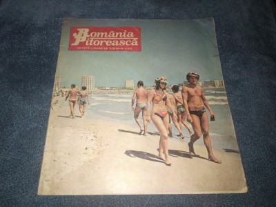 REVISTA ROMANIA PITOREASCA NR 6 1972 foto