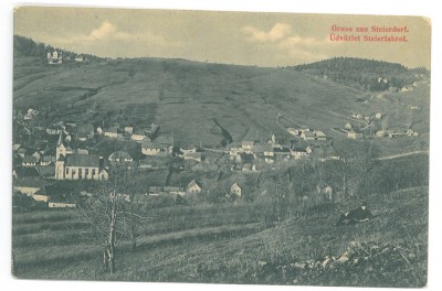 1447 - ANINA, Caras-Severin, Panorama, Romania - old postcard - unused foto