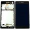 Ansamblu display touchscreen rama Sony Xperia Z3 Plus Dual Sim negru