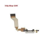 Banda Flex Incarcare iPhone 4S Originala SWAP - Mufa Dock Conector Alimentare, Alb