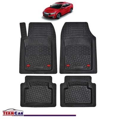 Covorașe Auto TeamCar&amp;reg; Tip Tăviță Compatibile Honda Civic 10 (2016&amp;ndash;2021) - Hatchback foto