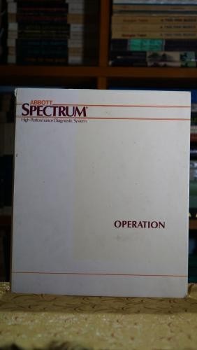 Spectrum - high performance diagnostic system - Operation