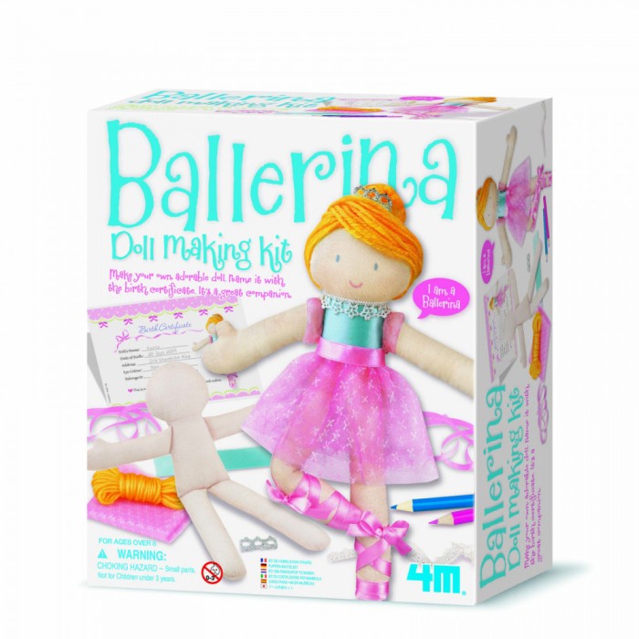 Set creativ Realizeaza propria papusa - Balerina