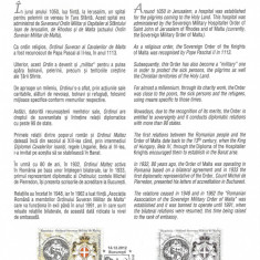 |Romania, LP 1961a/2012, Emis. comuna Romania - ordinul Malta, carton filatelic