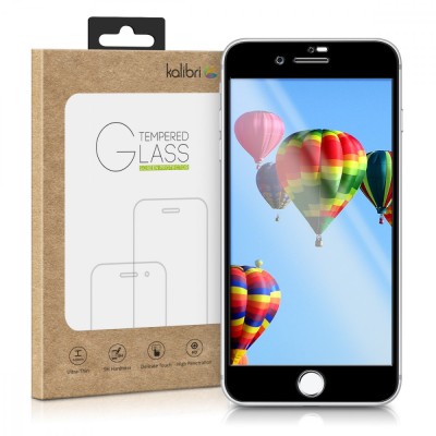 Folie de protectie pentru Apple iPhone 8 Plus, kalibri, Fata, Negru, 43286.01 foto