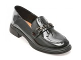 Mocasini GRYXX negri, 88175, din piele naturala lacuita