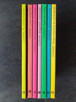 Cioran &amp;ndash; Scrieri/Opere, set 7 vol. foto