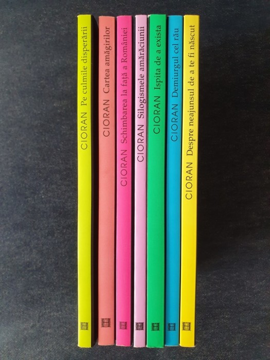 Cioran &ndash; Scrieri/Opere, set 7 vol.