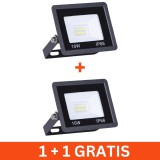 Proiector LED, 2 faze de iluminare, 220V, 10W, 1+1 gratis