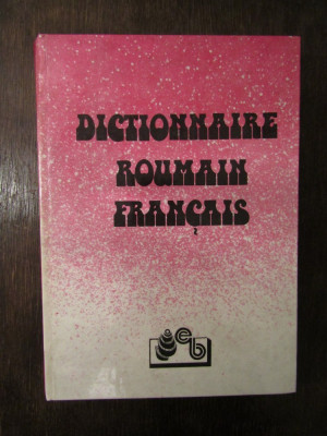 DICTIONNAIRE ROUMAIN - FRANCAIS foto