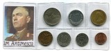 q638 ROMANIA SET MONEDE INFOLIATE 1989 2006 MARESAL ION ANTONESCU