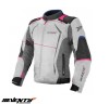 Geaca (jacheta) femei pentru scuter - motocicleta Racing Seventy vara/iarna model SD-JR49 culoare: gri/albastru/roz Gri/albastru/roz M