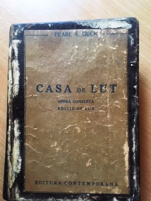Casa de lut-opera completa-Pearl S.Buck foto