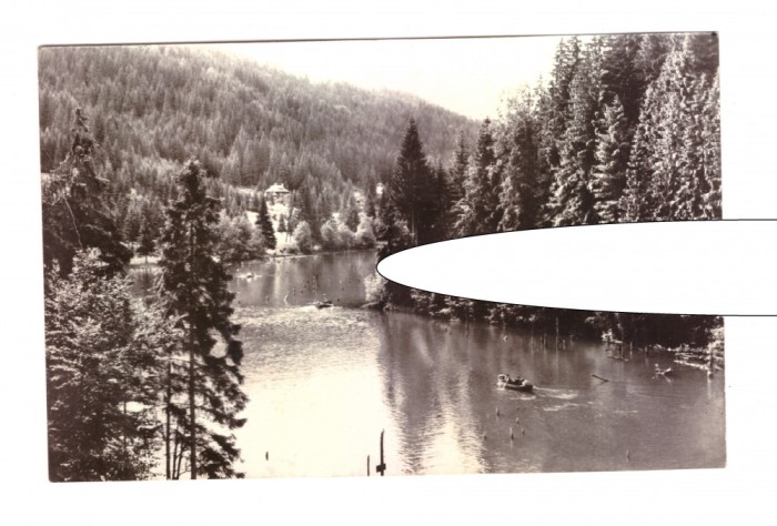 CP Lacul Rosu, RPR, circulata 1958, animata, stare buna