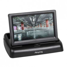 Monitor TFT auto 4.3 inch Peiying, pentru camere marsalier