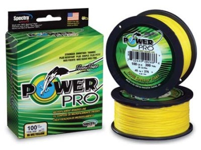 Fir textil PowerPro Hi Vis Yellow Line 0,13mm/135m (8lb. test) foto