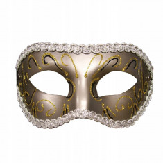 Mască pentru ochi - Mască de mascaradă gri S&amp;amp;M