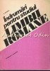 Indrumari Studiul Limbii Romane - N. Mihaescu, Vocabular si Gramatica, Editura Didactica si Pedagogica, 1976, 85 pagini