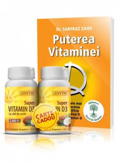 2 X Super Vitamina D3, 2000UI +carte cadou: ?Puterea Vitaminei D?, Zenyth Pha... foto