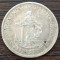 (A1008) MONEDA DIN ARGINT AFRICA DE SUD - 1 SHILLING 1943, ADMINISTRATIE BRITANICA, REGELE GEORGE VI