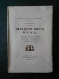 LUC DURTAIN - QUELQUES NOTES D&#039; U.S.A. (1928)