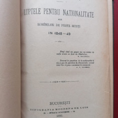 Gh. Adamescu Luptele pentru nationalitate ale romanilor de peste munți