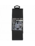 Husa Volan Confort Grip neagru marimea cusatura alba L 39- 40 cm