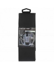 Husa Volan Confort Grip neagru marimea cusatura alba L 39- 40 cm