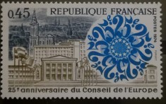 BC114, Franta 1974, serie Consiliul Europei foto