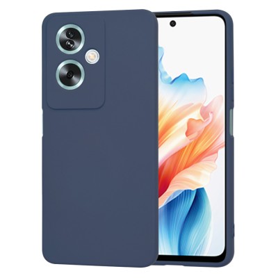 Husa silicon Oppo A79 5G Techsuit SoftFlex, bleumarin foto
