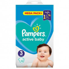 Scutece PAMPERS 81680867 Active Baby 3 Junior Mega Box 152 buc foto