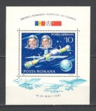 Romania.1981 Posta aeriana:Cosmonautica-Bl. YR.701, Nestampilat