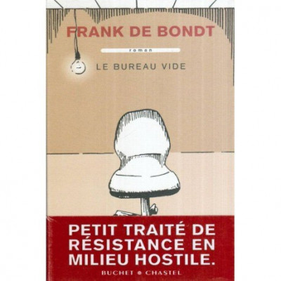 Frank de Bondt - Le bureau vide - roman - 117348 foto