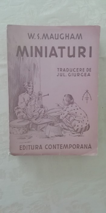 myh 417s - WS Maugham - Miniaturi - editie interbelica