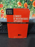 Elements de mathematiques appliques, Zeldovitch și Mychkis, Moscova 1974, 182