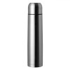 Termos Inox 1L Argintiu - Bidon Izotermic 1000ml, Otel Inoxidabil, Capac Etans, Bauturi Calde/Reci