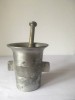 Mojar Aluminiu Vechi, Piua 12cm, Pistil 20cm - Vintage, Colectie, Decor