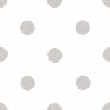 Noordwand Tapet &bdquo;Urban Friends &amp; Coffee Dots&rdquo;, alb și gri