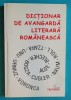 Dictionar Avangarda Literara Romaneasca - Lucian Pricop, Editura Tritonic, Victor Brauner, Marcel Iancu, M. H. Maxy