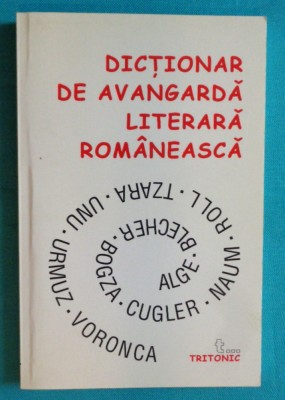 Lucian Pricop &amp;ndash; Dictionar de Avangarda literara romaneasca foto