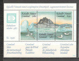 Groenlanda.1987 Expozitia filatelica HAFNIA-Bl. MG.5, Nestampilat