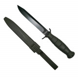 Cumpara ieftin Cutit de vanatoare, camping, Military Knife, 29 cm, teaca cadou