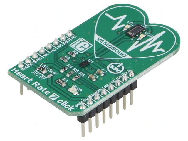 HEART RATE 7 CLICK Senzor de Puls I2C AFE4404
