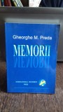 MEMORII - GHEORGHE M. PREDA