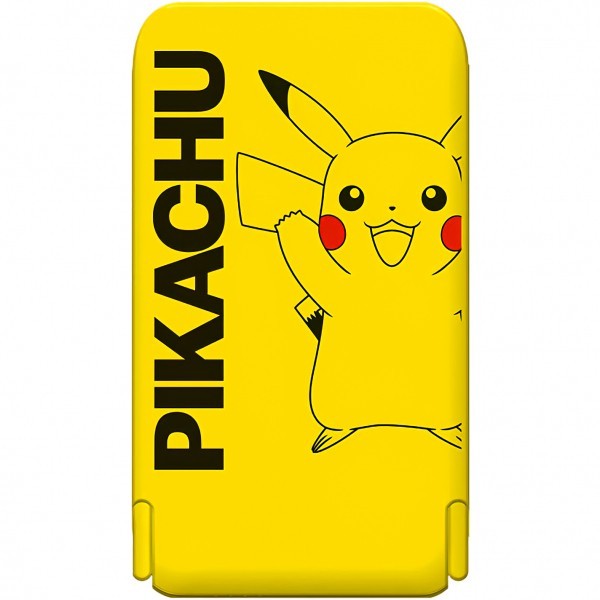 Baterie Externa Wireless OTL Pokemon Pikatchu, 5000mAh, 20W, PD + FQI, 1 x QI - 1 x USB-C, Galbena PK1191